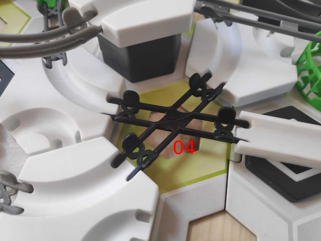 Pack de 16 rails compatibles GraviTrax – lot d’extensions imprimées en 3D