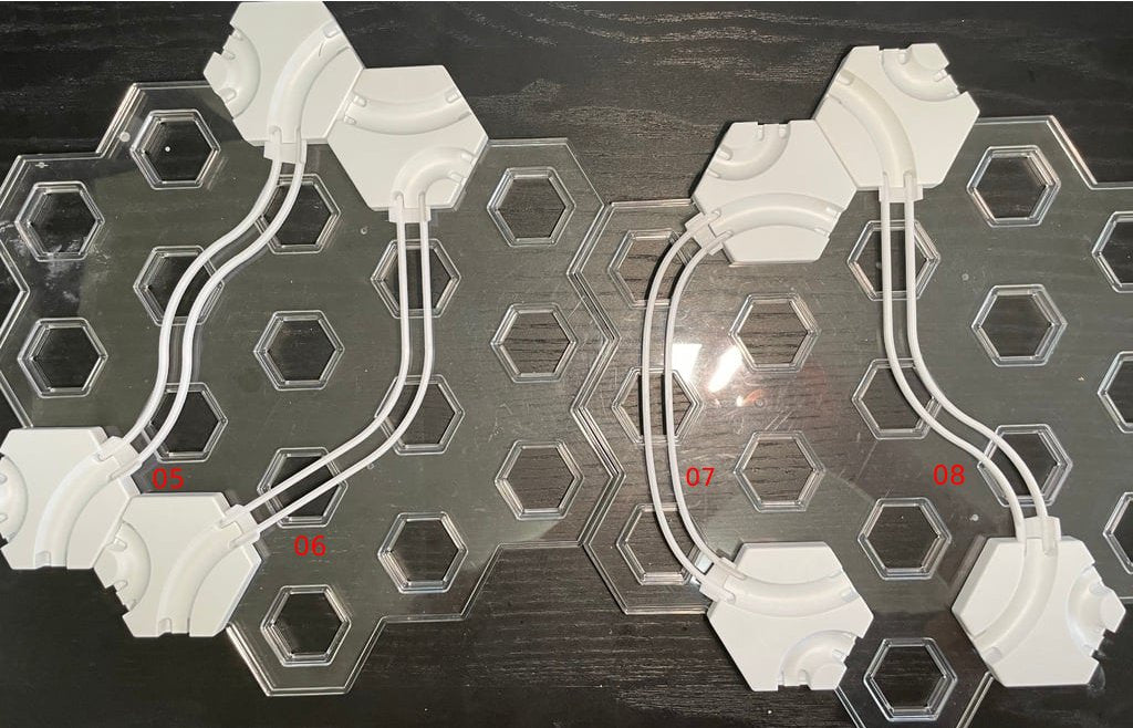 Pack de 16 rails compatibles GraviTrax – lot d’extensions imprimées en 3D