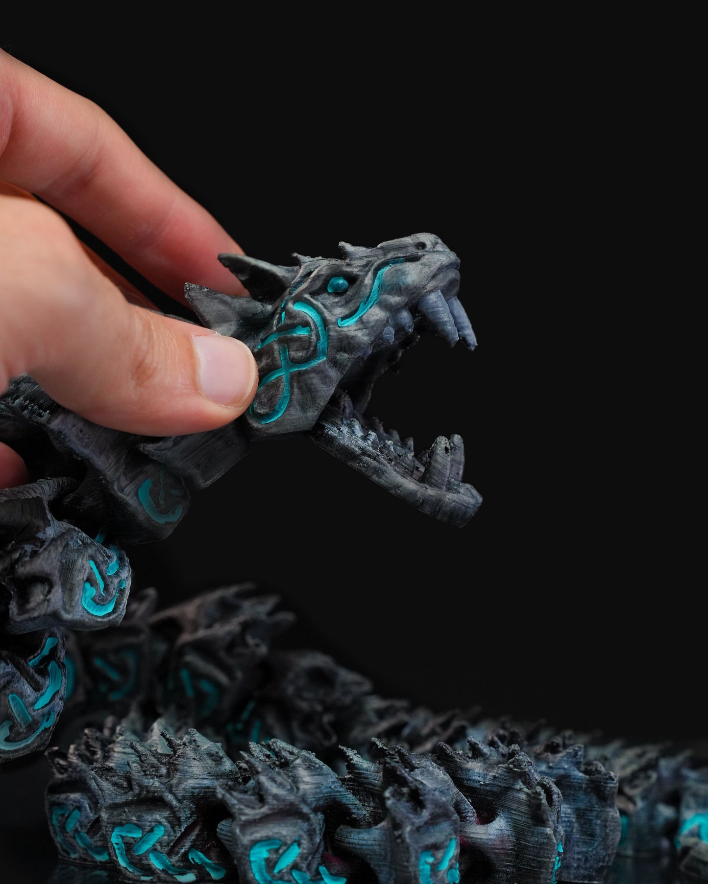 Serpent de Midgard articulé de 80cm