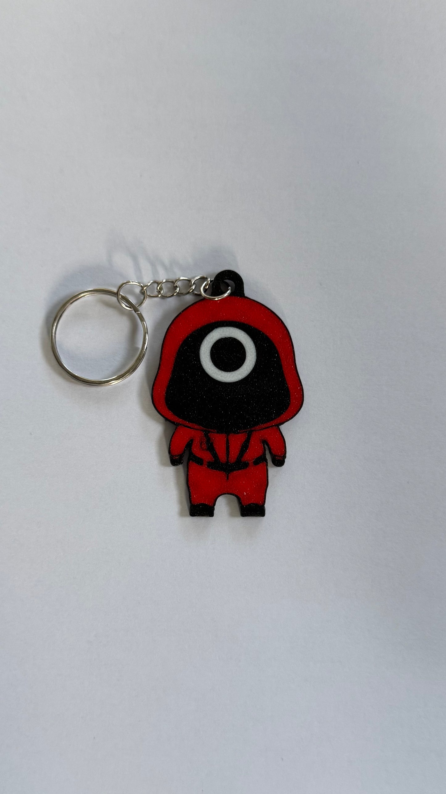 Porte-clé gardes de Squid Game – Figurines 3D
