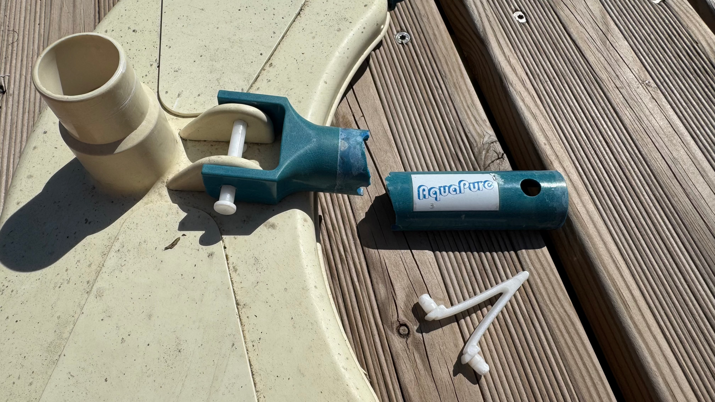 Pièce de fixation pour tête d’aspirateur de piscine – Remplacement compatible manche télescopique