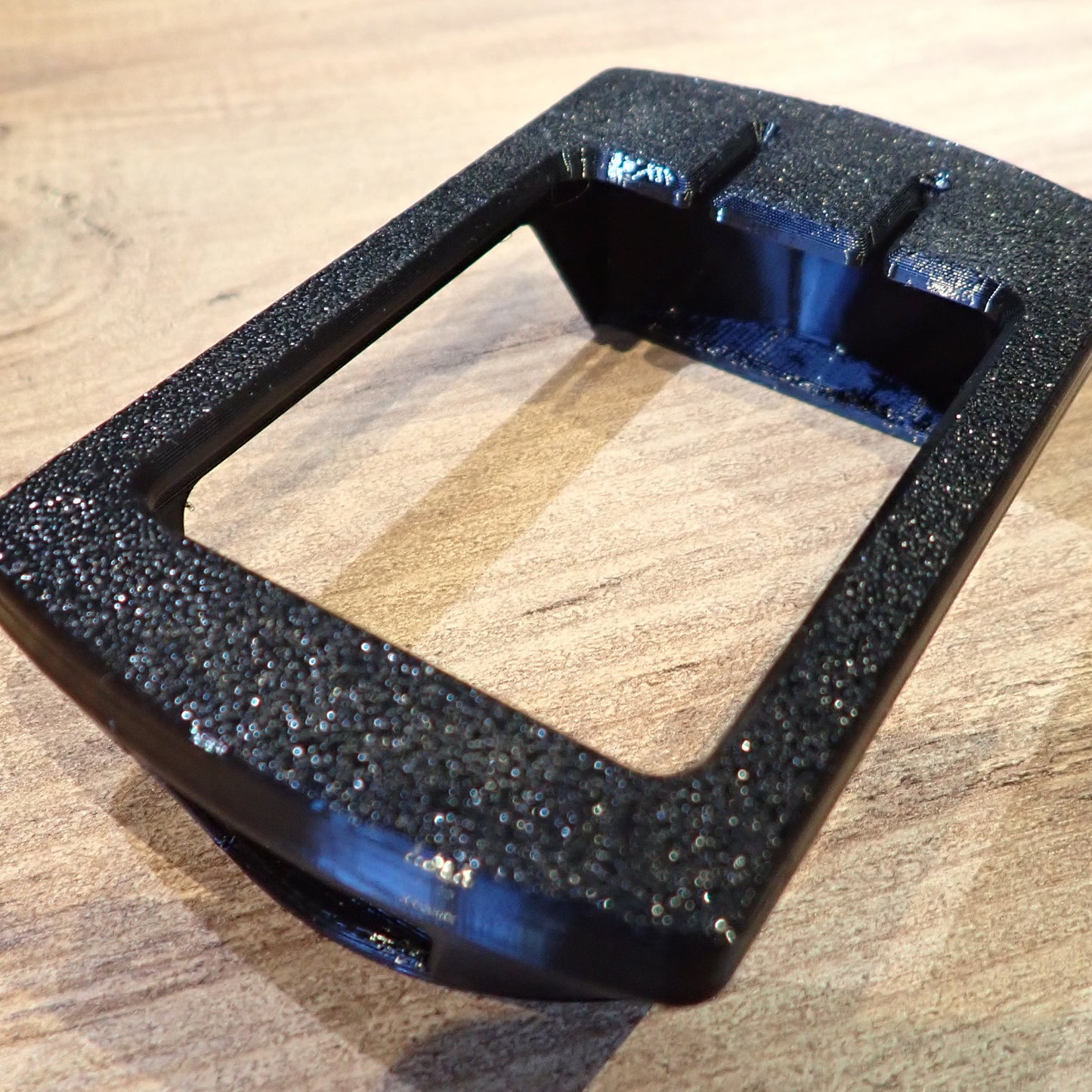 Coque protection TPU noire Suunto EON Steel vue laterale profil arriere