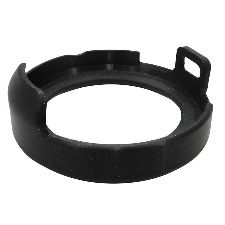 Coque protection TPU Suunto VERTICAL noir vue 360 degres fond blanc