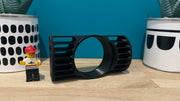 Buse aeration BMW E30 centrale 1-jauge impression 3D vue de face