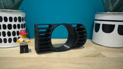 Buse aeration BMW E30 centrale 1-jauge impression 3D vue de profil