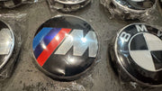 Cache moyeu BBS avec insigne BMW M Sport tricolore bleu rouge argent pour BMW E30 performance
