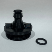 Raccord nable réservoir eau bateau vue 3/4 montrant système fixation et joint