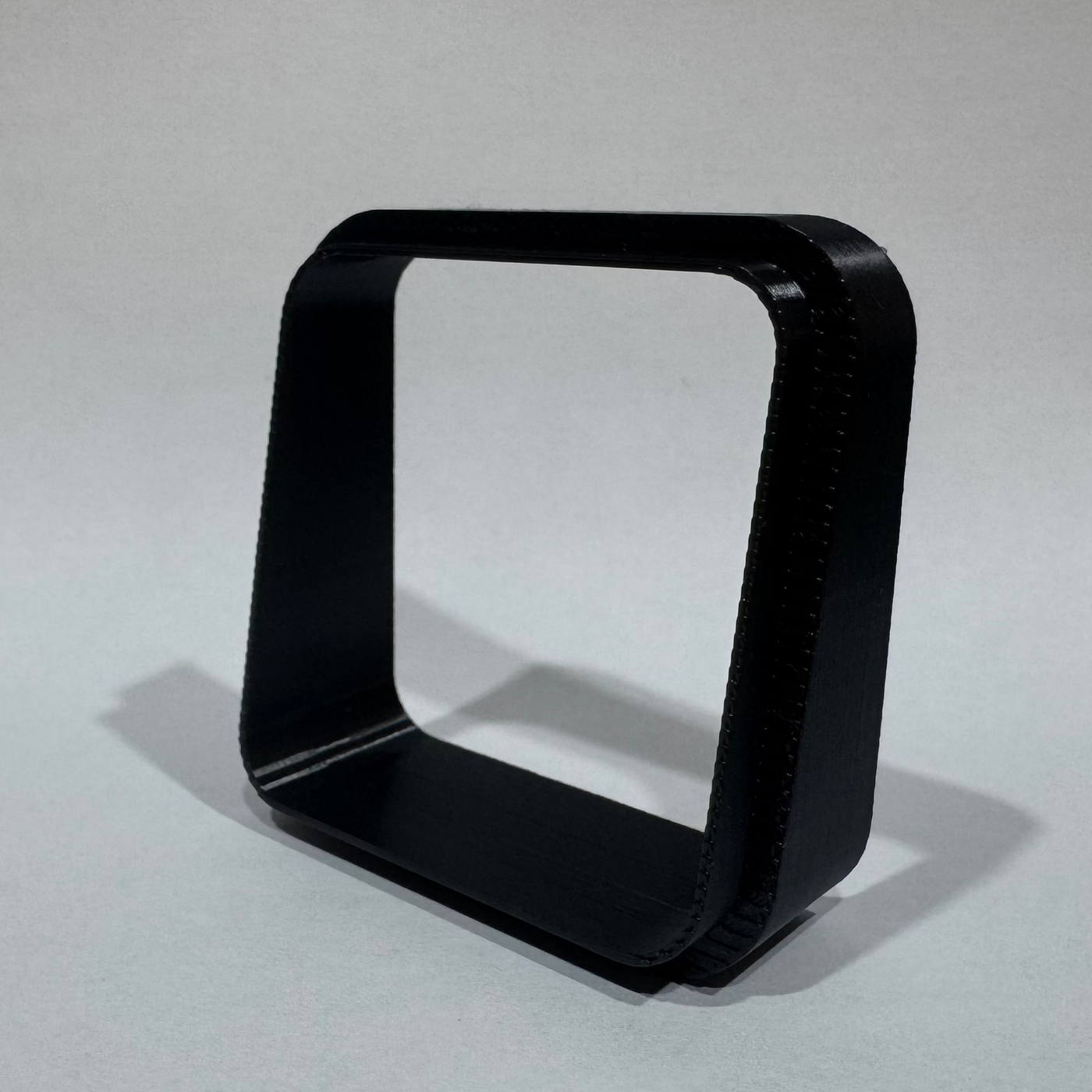 Adaptateur ventilation Audi RS3/S3/A3 noir vue dessus detail qualite impression