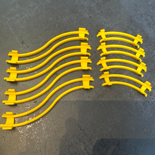 Pack de 16 rails compatibles GraviTrax – lot d’extensions imprimées en 3D
