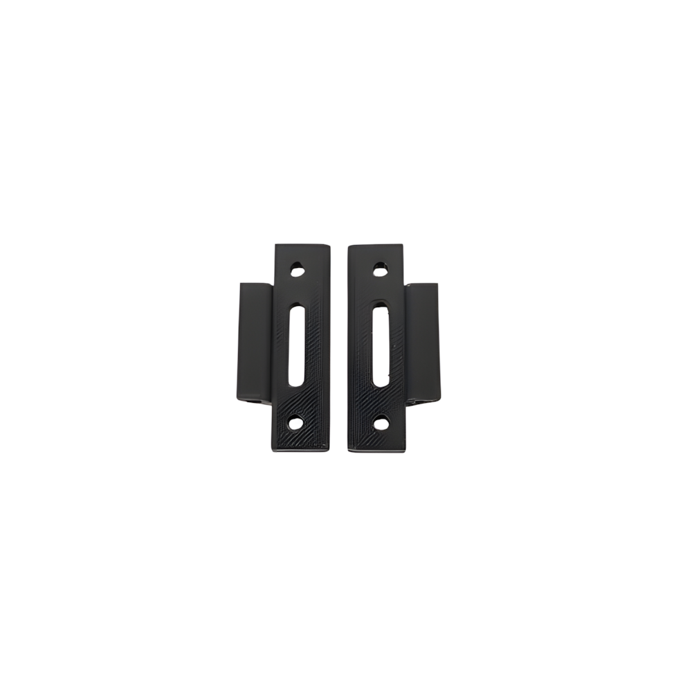 Support bungee elastique TPU noir Mares Genius vue produit paire adaptateurs