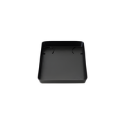 Capot protection Raymarine ST60+ noir vue intérieure avec système de fixation par crochets