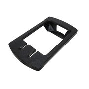 Coque protection TPU noire Suunto EON Steel vue perspective fond blanc